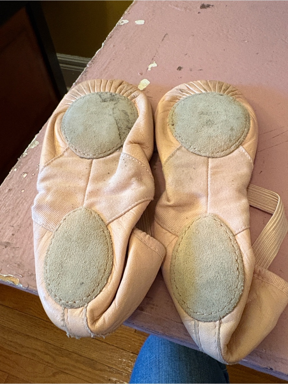 Pro Women's Ballet Shoes in Light Pink - Picture 5 of 7